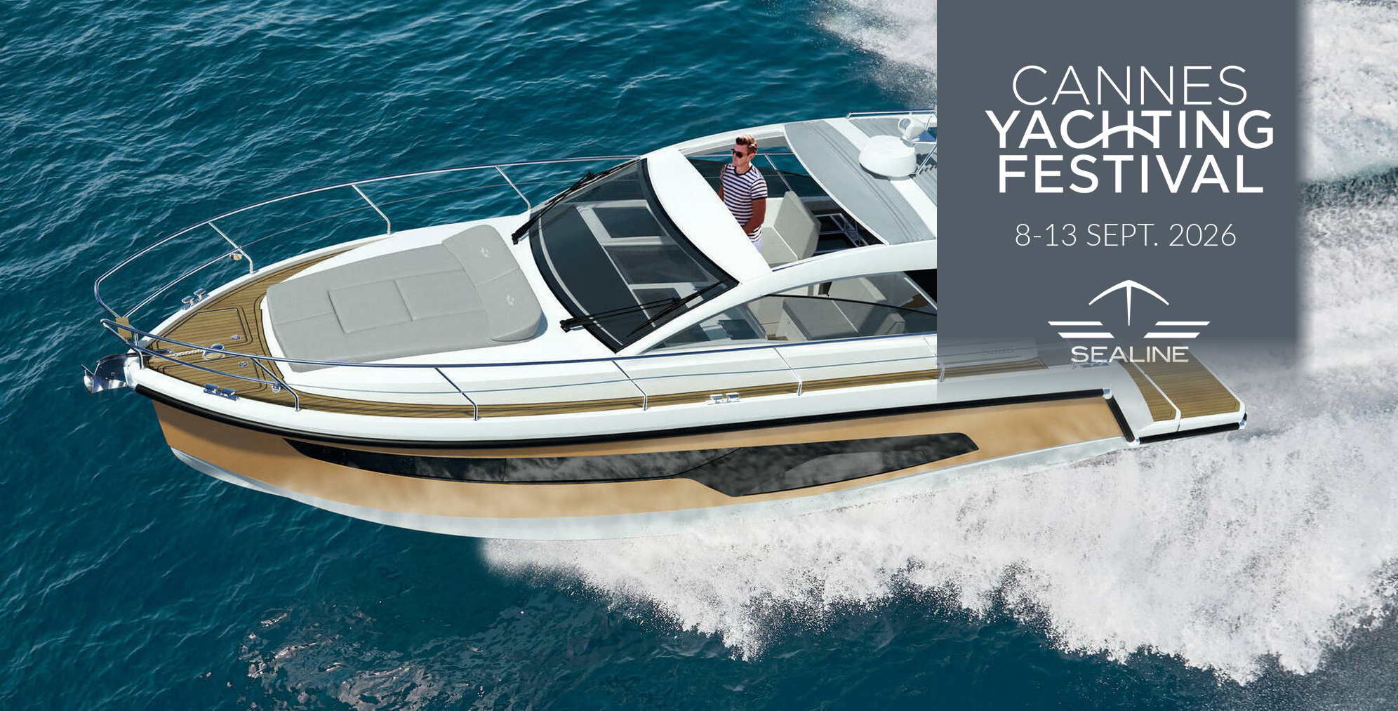 Otkrijte Sealine na Cannes Yachting Festivalu 2026.
